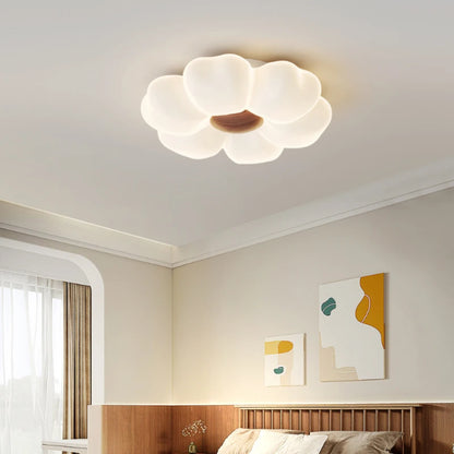 Élodie Rosa Blumen LED Deckenleuchte Prinzessinnenzimmer Dimmbar