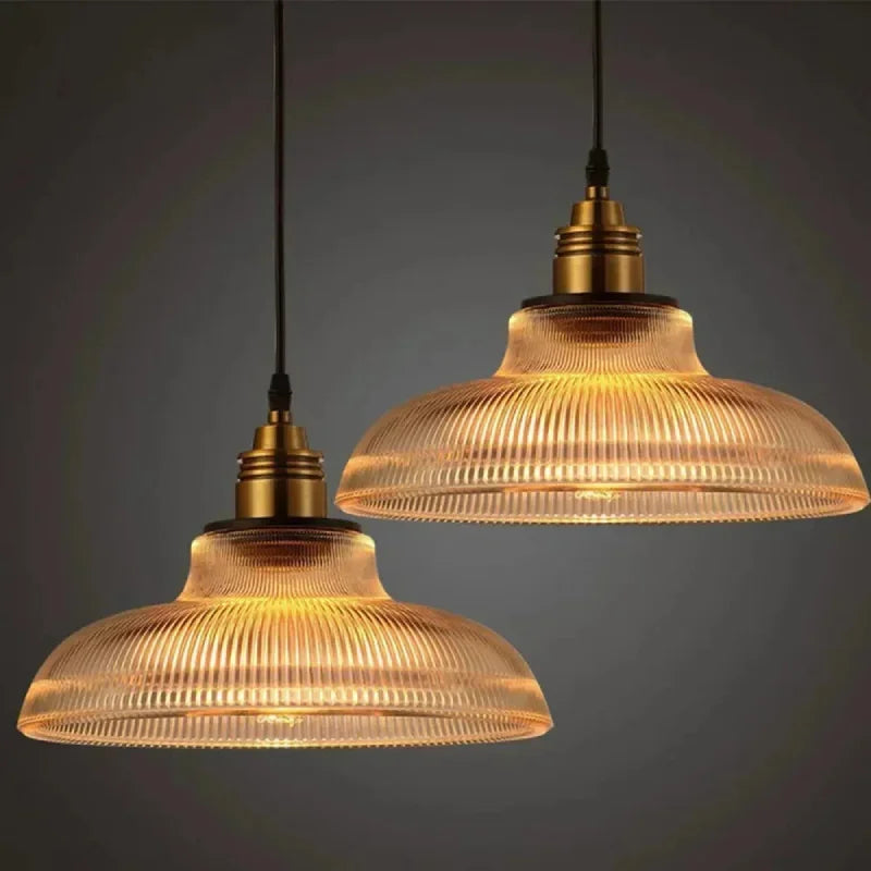 Seraphina Linden Glow Gerippte Pendelleuchte