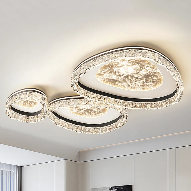 Nordic LED Deckenleuchte – Modern minimalistische Aufbauleuchte für Wohnzimmer & Schlafzimmer