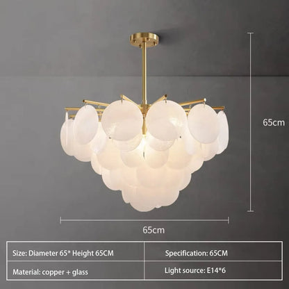 Camille Timeless Frosted Glass Pendant
