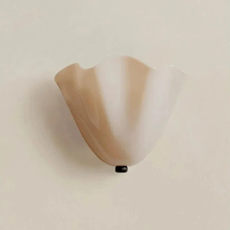 Élodie Petaline Glas-LED-Wandleuchte