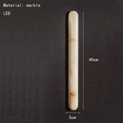 Colette Marmor Wandleuchte Kupfer Wandlampe Minimalistisches Licht
