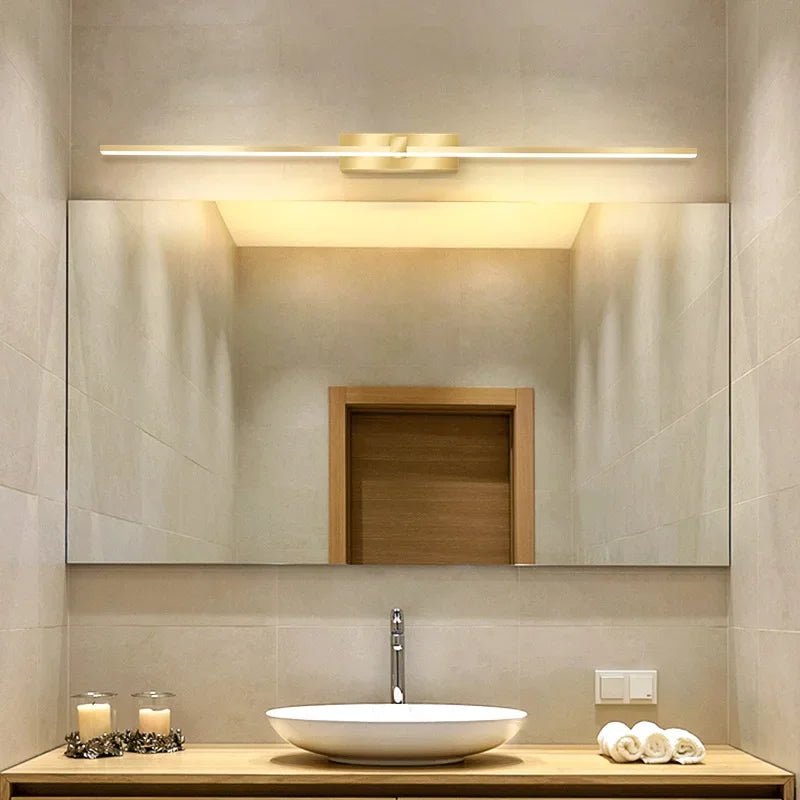 Noémie Modern Aluminum Bathroom LED Mirror Wall Lamp