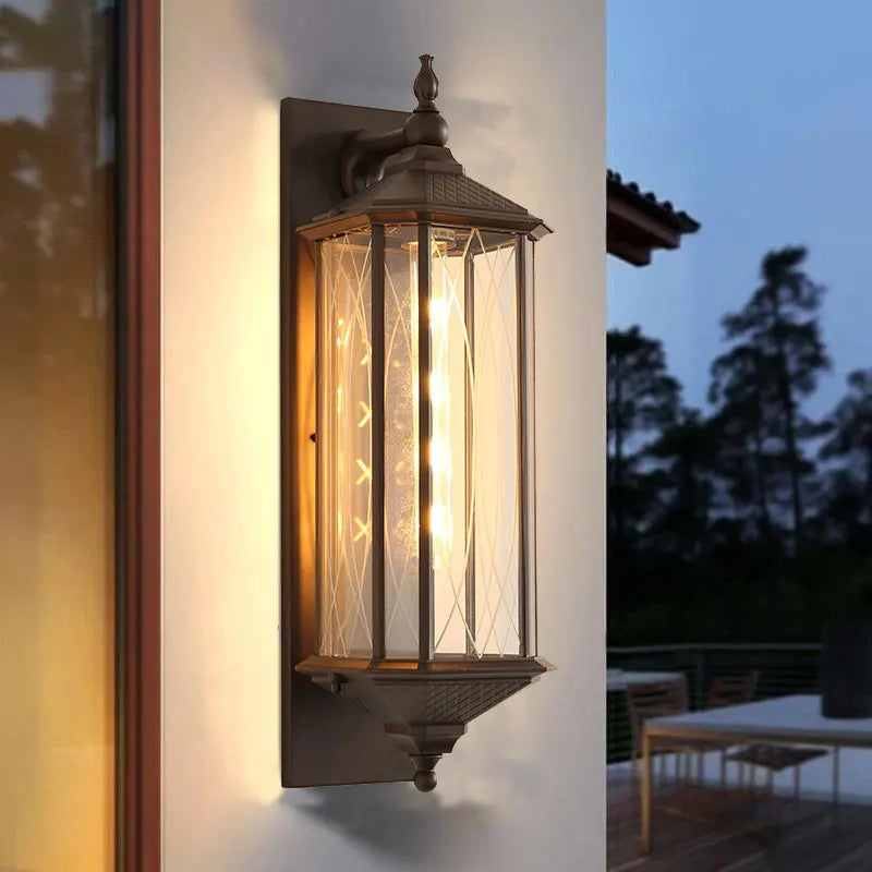 Amandine Outdoor Waterproof Wall Lamp Retro Garden Light