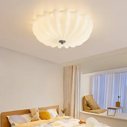 Élodie Bauhaus Runde LED-Deckenleuchte Modern Weiß