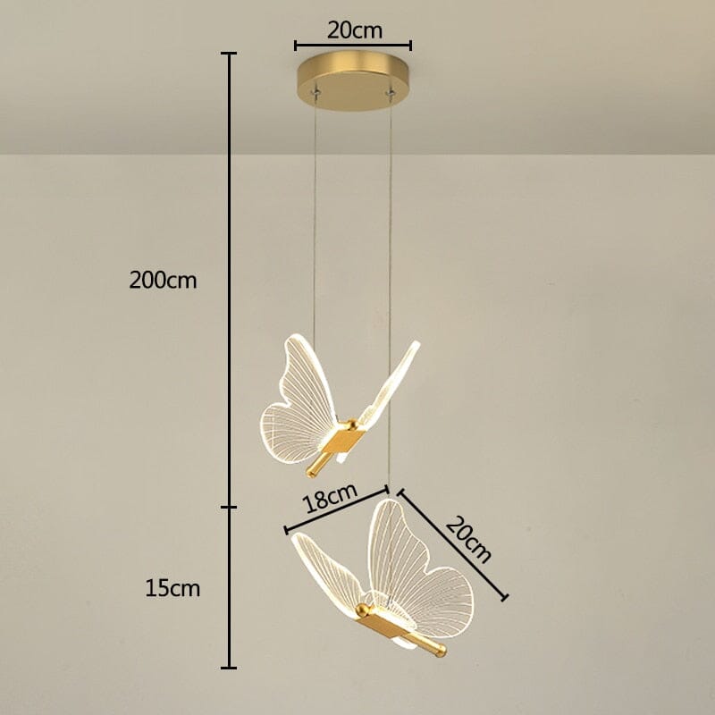 Anaïs Butterfly LED Wall Lamp with Decorative Modern Design