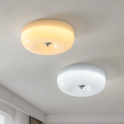 Deckenlampe Camille Französisch Beige Glas Downlight Flur Schlafzimmer