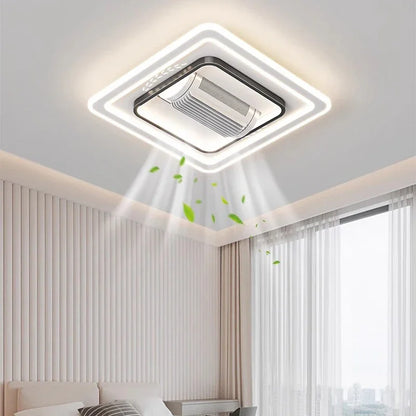 Aurevo Moderner LED-Deckenventilator ohne Flügel