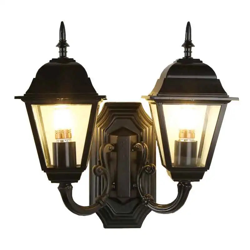 Camille Outdoor Dual Head Wandleuchte Moderne Korridorlampe