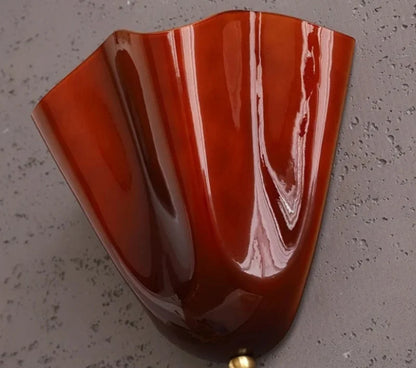 Élodie Petaline Glas-LED-Wandleuchte