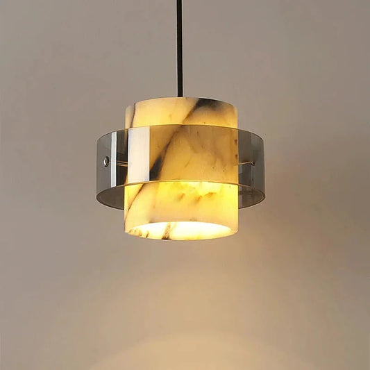 Selene Marmor Halo Pendelleuchte