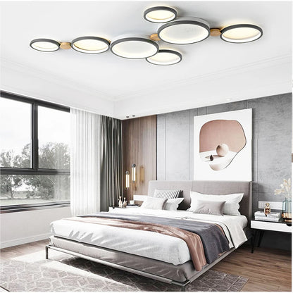 Moderne LED Deckenleuchte – Minimalistische Deckenlampe für Wohnzimmer, Schlafzimmer & Essbereich
