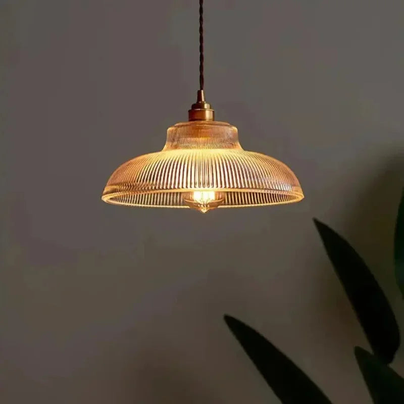 Seraphina Linden Glow Gerippte Pendelleuchte
