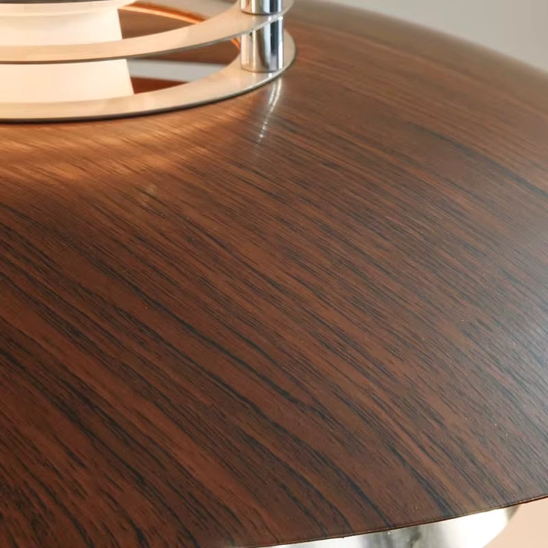 Amélie Aero Linear Pendelleuchte aus Holz und Metall