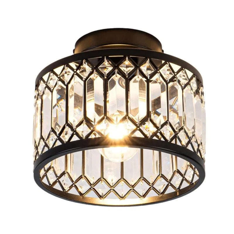 Lucie Modern Crystal Embedded Ceiling Light Corridor Lamp