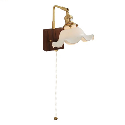 Amélie Vintage Ceramic Flower Wall Light