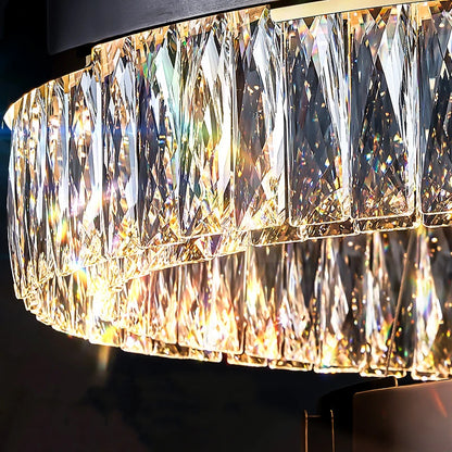 Camille Moderne Kristall-LED-Kronleuchter Luxus Wohn- Esszimmer Schlafzimmer Pendelleuchte