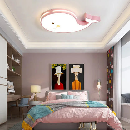 Sophie Modern Whale LED Ceiling Lamp Kids Room Creative Light