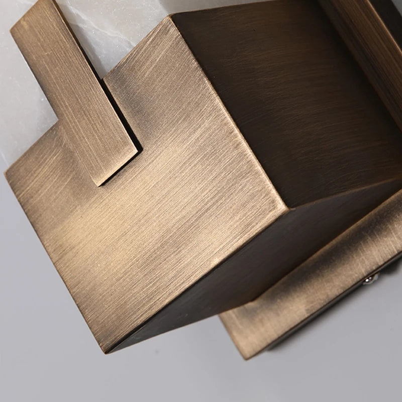 Madeleine Marmor Wandleuchte Minimalistische Nachttischlampe