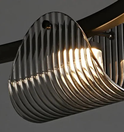 Camille Obsidian Ray LED-Wandleuchte