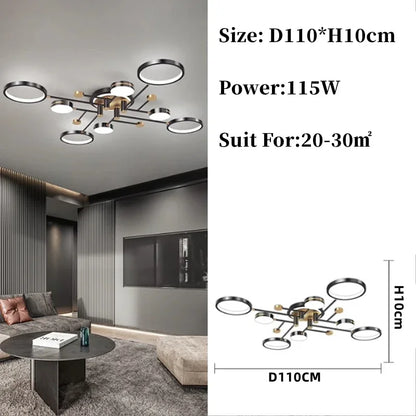 Valérie Moderne LED-Pendelleuchte/Kronleuchter