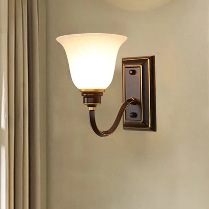 Sophie Landhaus Glas Wandlampe E27 Einflammige Flurlampe