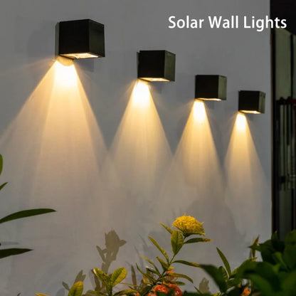 Elise Solar Outdoor Wall Light