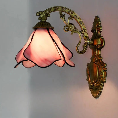 Margaux European Retro Stained Glass Wall Lamp