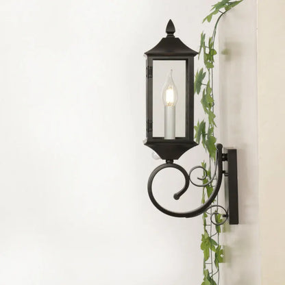 Sophie Motion Sensor Retro Outdoor Wall Lamp Courtyard Light