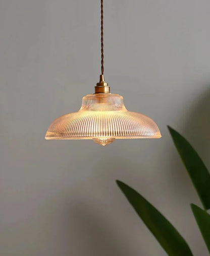 Seraphina Linden Glow Gerippte Pendelleuchte