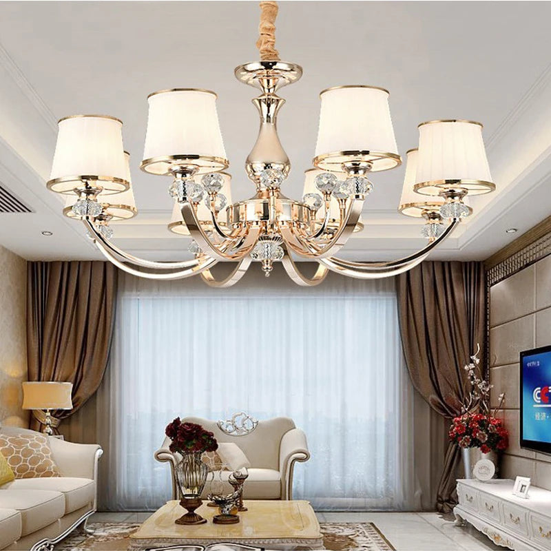 European Style Luxury Chandelier for Living Room & Dining Area