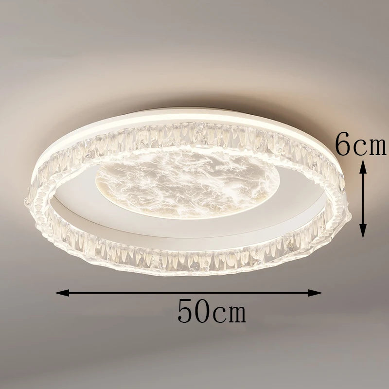 Nordic LED Deckenleuchte – Modern minimalistische Aufbauleuchte für Wohnzimmer & Schlafzimmer