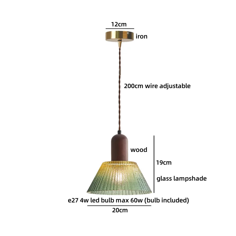 Isabelle Ceramic Pendant Light Japanese Vintage Style