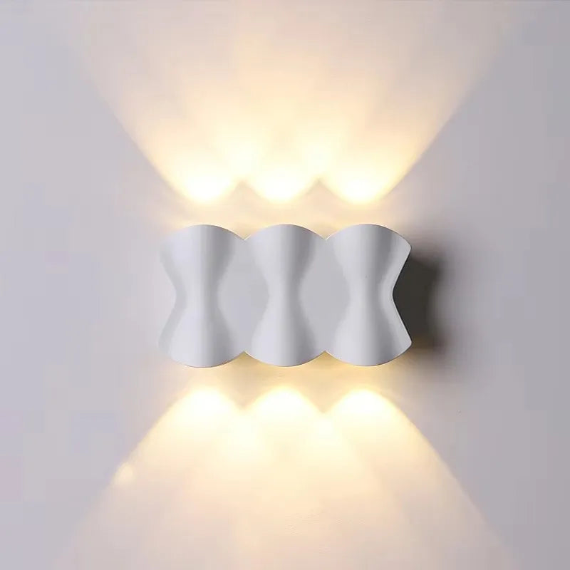 Colette Outdoor Up Down Wall Light Waterproof LED Fixture