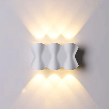 Colette Außenwandleuchte Up Down Wasserdichte LED-Leuchte