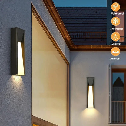 Aurélie Outdoor LED Wall Lamp Waterproof Modern Sconce