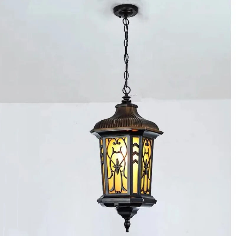 Elodie Outdoor European Pendant Light Waterproof Garden