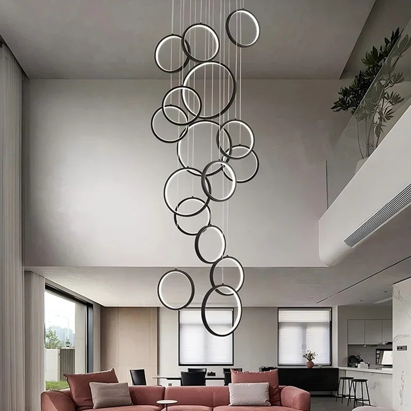 Camille Modern Multi-Head LED Pendant Chandelier Light