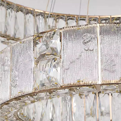 Élodie Kristall Treppenhaus LED Kronleuchter Pendelleuchte
