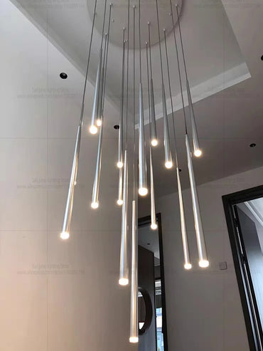 Camille Modern Cone LED-Treppenhaus-Pendelleuchter