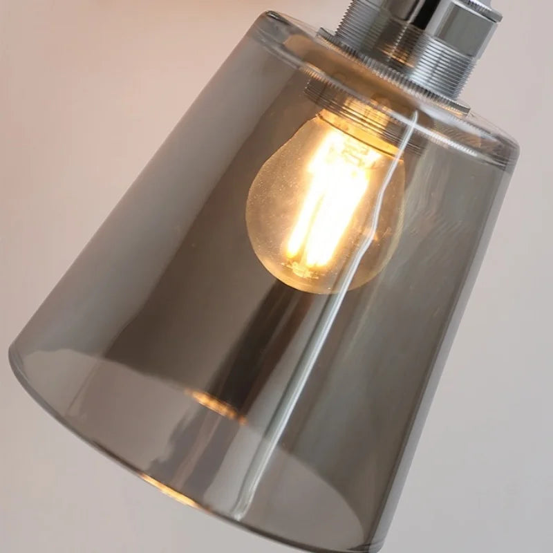 Camille Moderne Glas Eisen LED Wandleuchte Drehbares Design