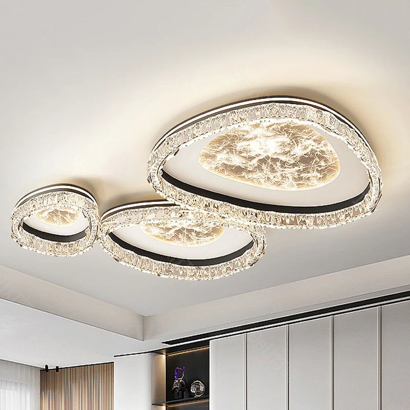 Nordic LED Deckenleuchte – Modern minimalistische Aufbauleuchte für Wohnzimmer & Schlafzimmer