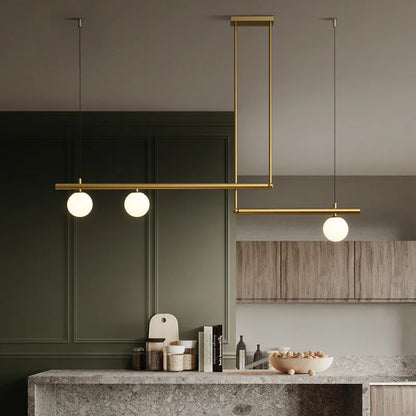 Manon Minimalist Linear Chandelier