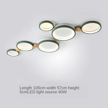 Moderne LED Deckenleuchte – Minimalistische Deckenlampe für Wohnzimmer, Schlafzimmer & Essbereich