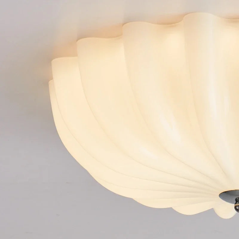 Élodie Bauhaus Runde LED-Deckenleuchte Modern Weiß