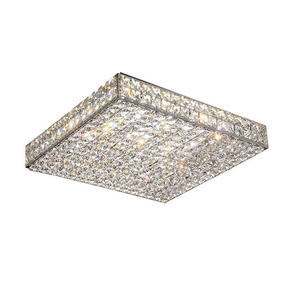 Élodie Moderne Luxus K9 Kristall LED Deckenlampe für Wohn-, Esszimmer, Schlafzimmer, Zuhause, Innenbeleuchtung