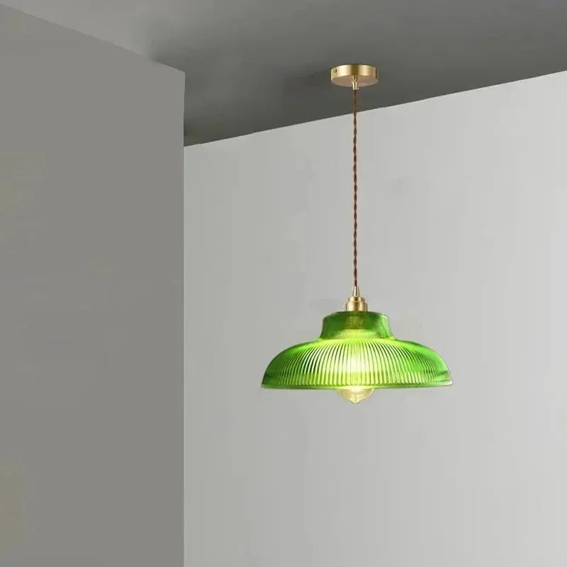 Seraphina Linden Glow Gerippte Pendelleuchte