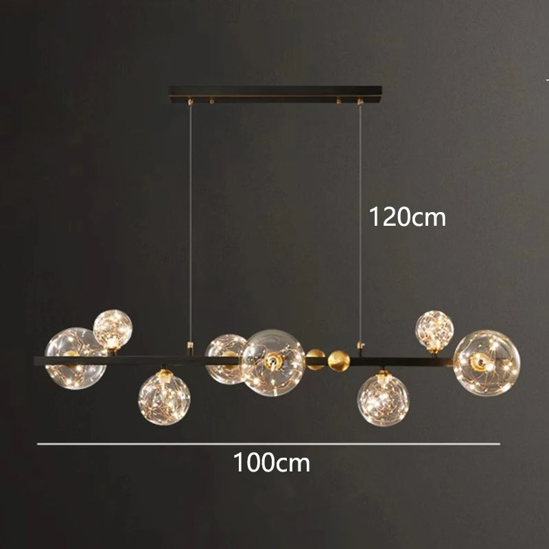 Aurélie moderne LED-Pendelleuchte für Wohn- und Esszimmer