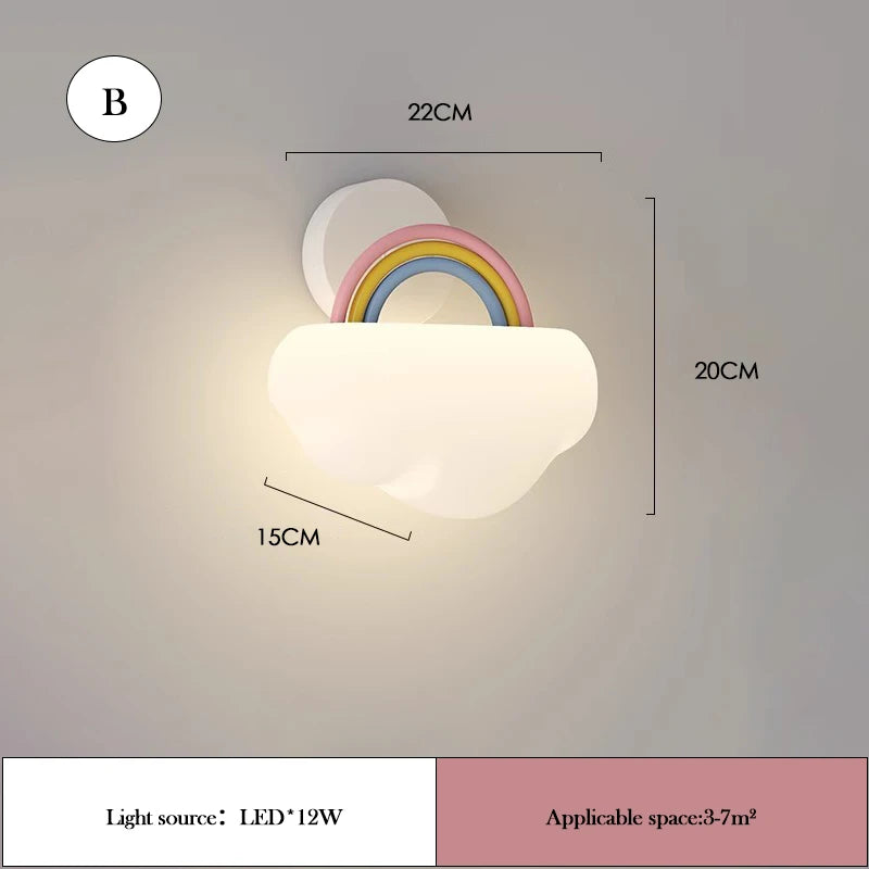 Sophie Cloud Kleine Deckenlampe Kinderzimmer Schlafzimmerlicht