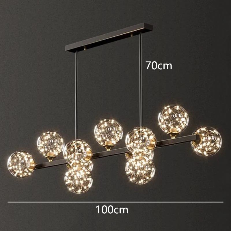 Aurélie moderne LED-Pendelleuchte für Wohn- und Esszimmer